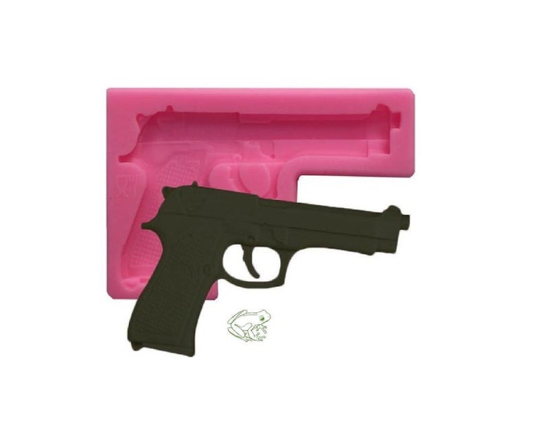 45 or 9mm Handgun Pistol Silicone Mold Use With Resin Etsy Canada