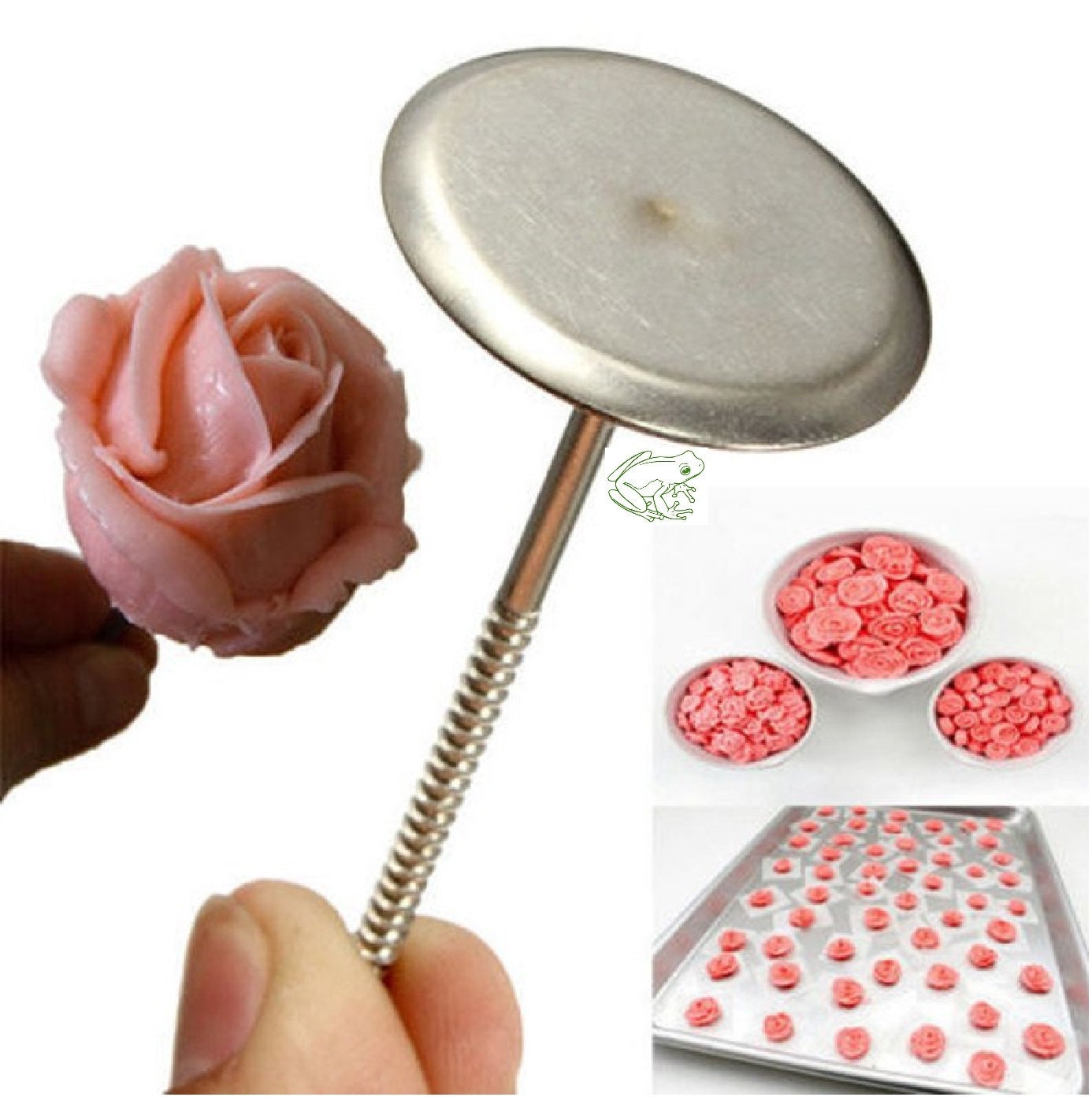 Flower Nail Rose Pin Cake Decorating Baking Essentials - Etsy UK Flower Nail Rose Pin Cake Decorating Baking Essentials - Etsy UK