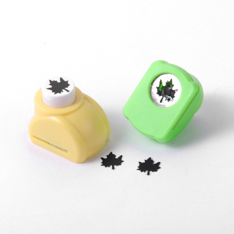 Maple Leaf Hole Punch Make your own leaf confetti with this Etsy