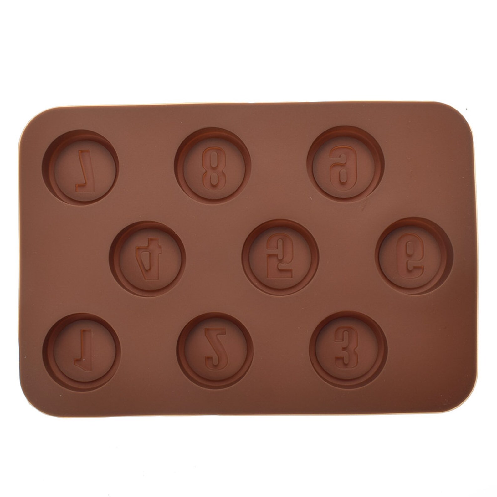 Number Mold Silicone Number Mold Candy Mold Fondant Mold 1 Etsy