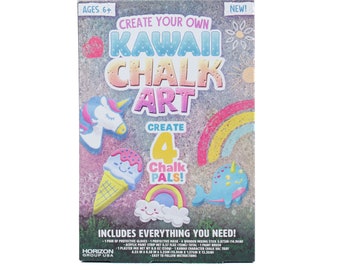 Summer Sidewalk Chalk Kit to Make Your Own Chalk in Fun Shapes