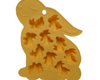 Bunny Mold, 1.25 inches x 1 inch, Great for Easter and Spring Activities