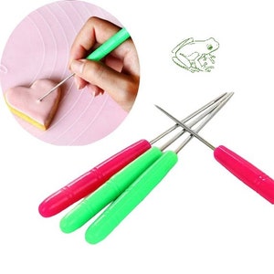 Scriber Needle for Cookie Decorating, Sugar Craft, Fondant Detail, Royal Icing Needle, and other work, Sold individually and sets of 5