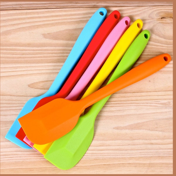 Silicone Spatula for baking, cooking, soap making, and more