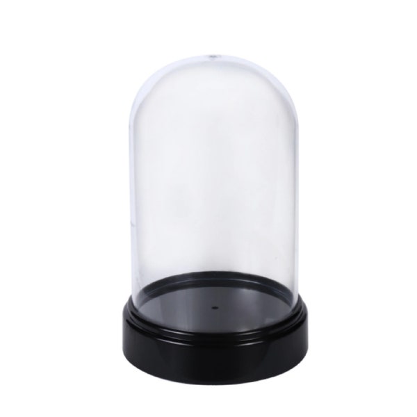 High Cloche Dome for miniature displays, 5.7 x 3.6 inch, Make a small seasonal display or use to cover a favorite memento