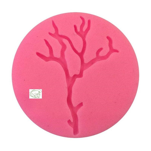 Halloween Branch Silicone Mold, Also can be used as winter tree branches, lightning, or as single coral,