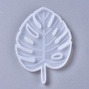 Palm Leaf Silcone Resin Mold, 88 x125mm, Great for making Tropical Leaves