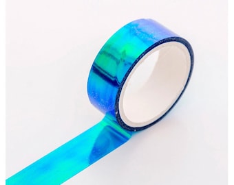 PET Adhesive Blue Laser Tape, 15 mm x 5 m, Set of 3 rolls