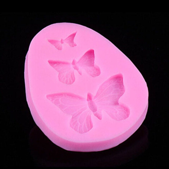 Large Medium And Small Butterfly Shaped Silicone Mold - Temu