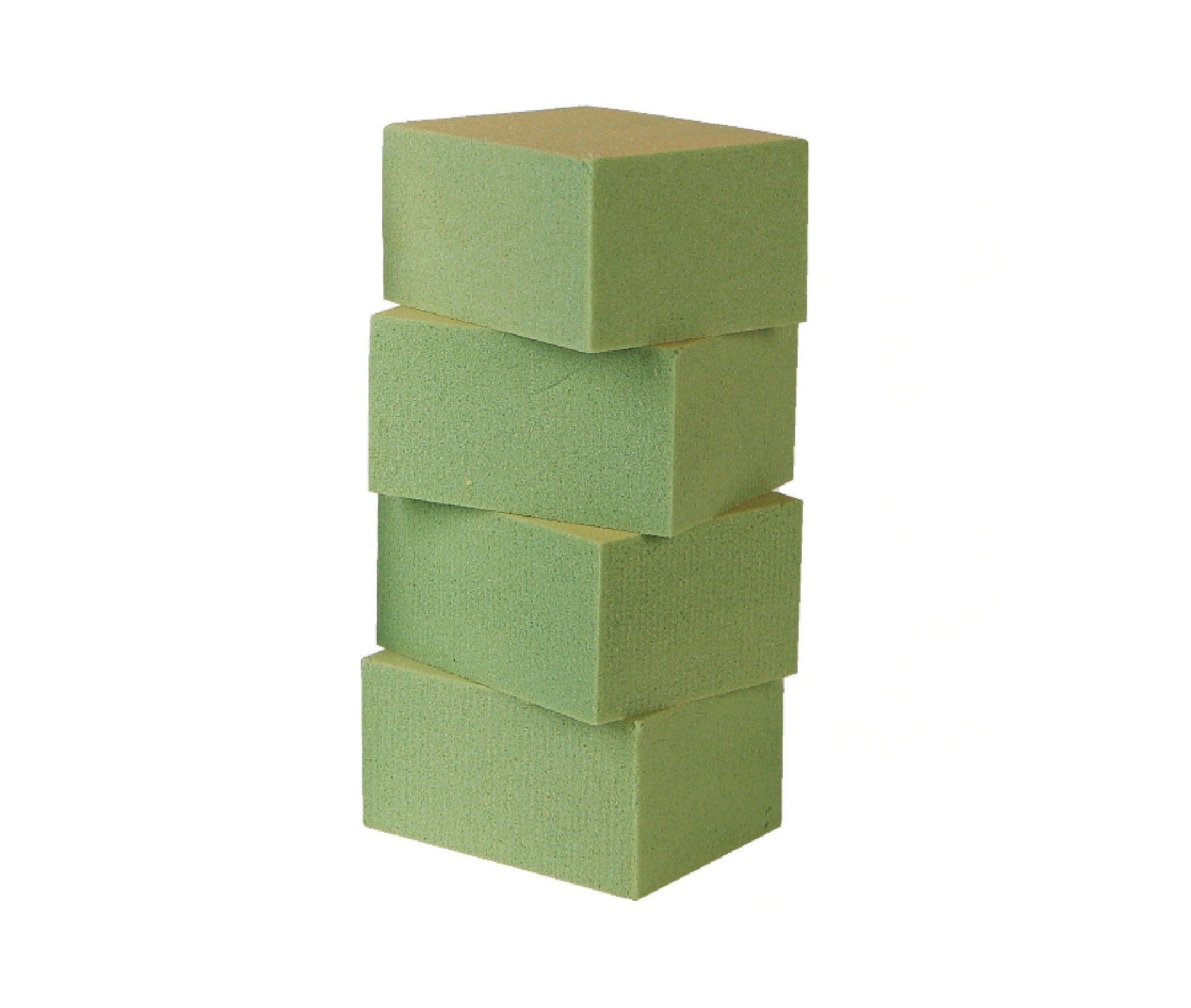 Floral Foam, 4 Blocks, 1.5 X 2.6 X 3.3 Inches, Works Great With