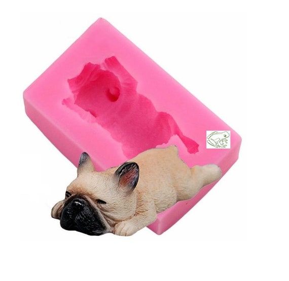 silicone pug puppy