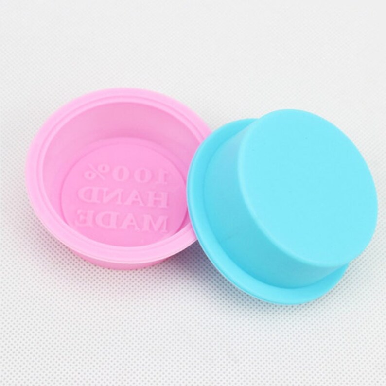 Silicone Soap Mold 100 Handmade Mold Circle Soap Mold Etsy