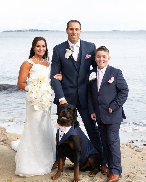 black wedding attire