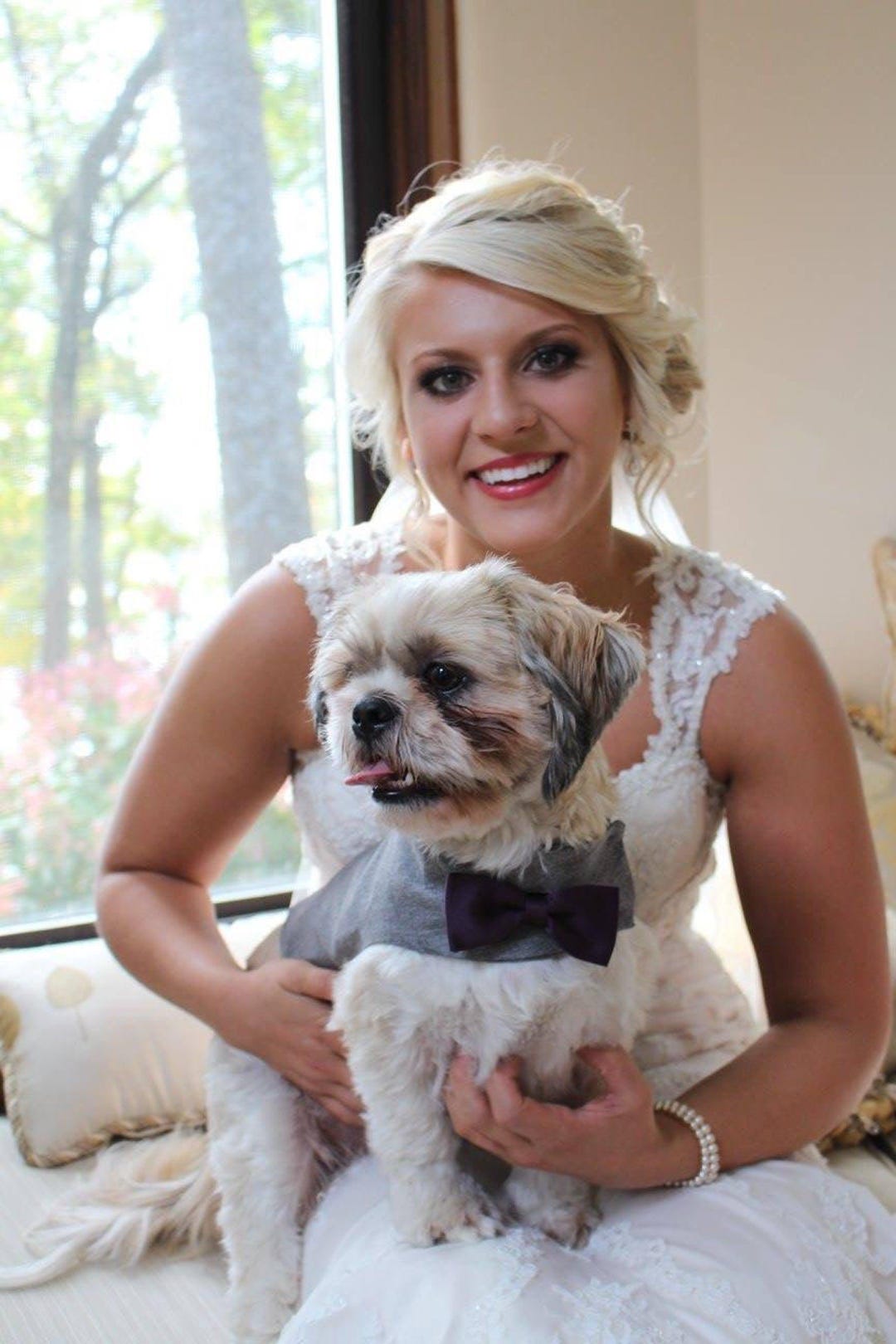 Custom Fit Dog Wedding Tuxedo Dog Attire . Dog Clothing Bog Etsy