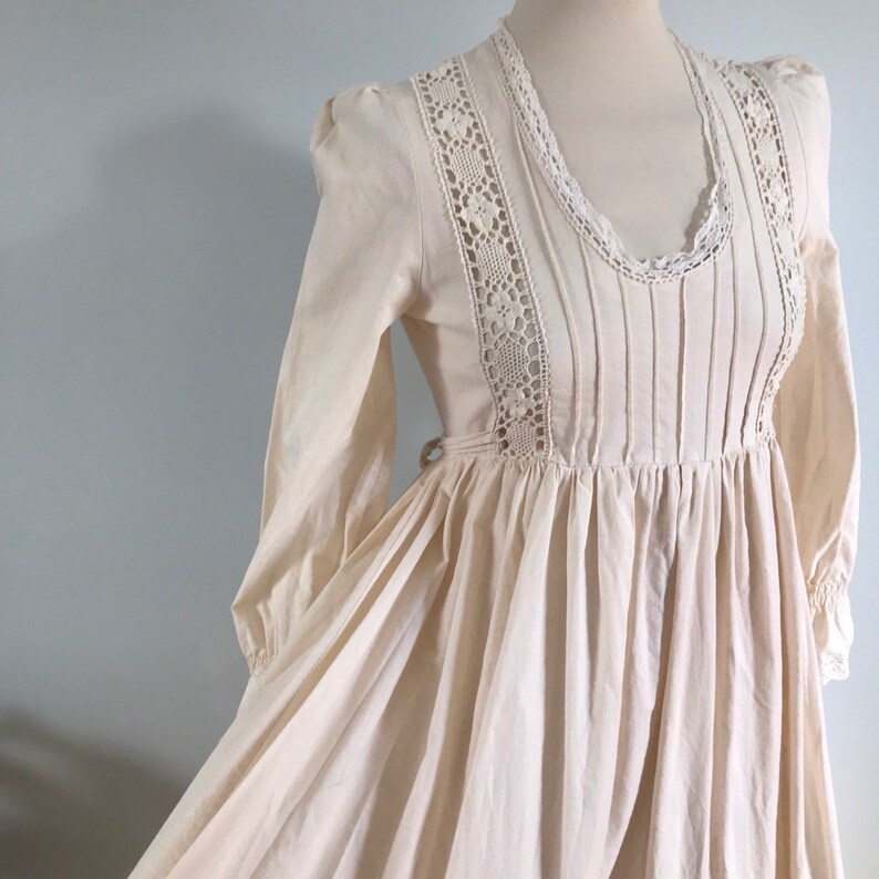 Vintage Dressvintage Laura Ashley Wedding Dress70s Etsy