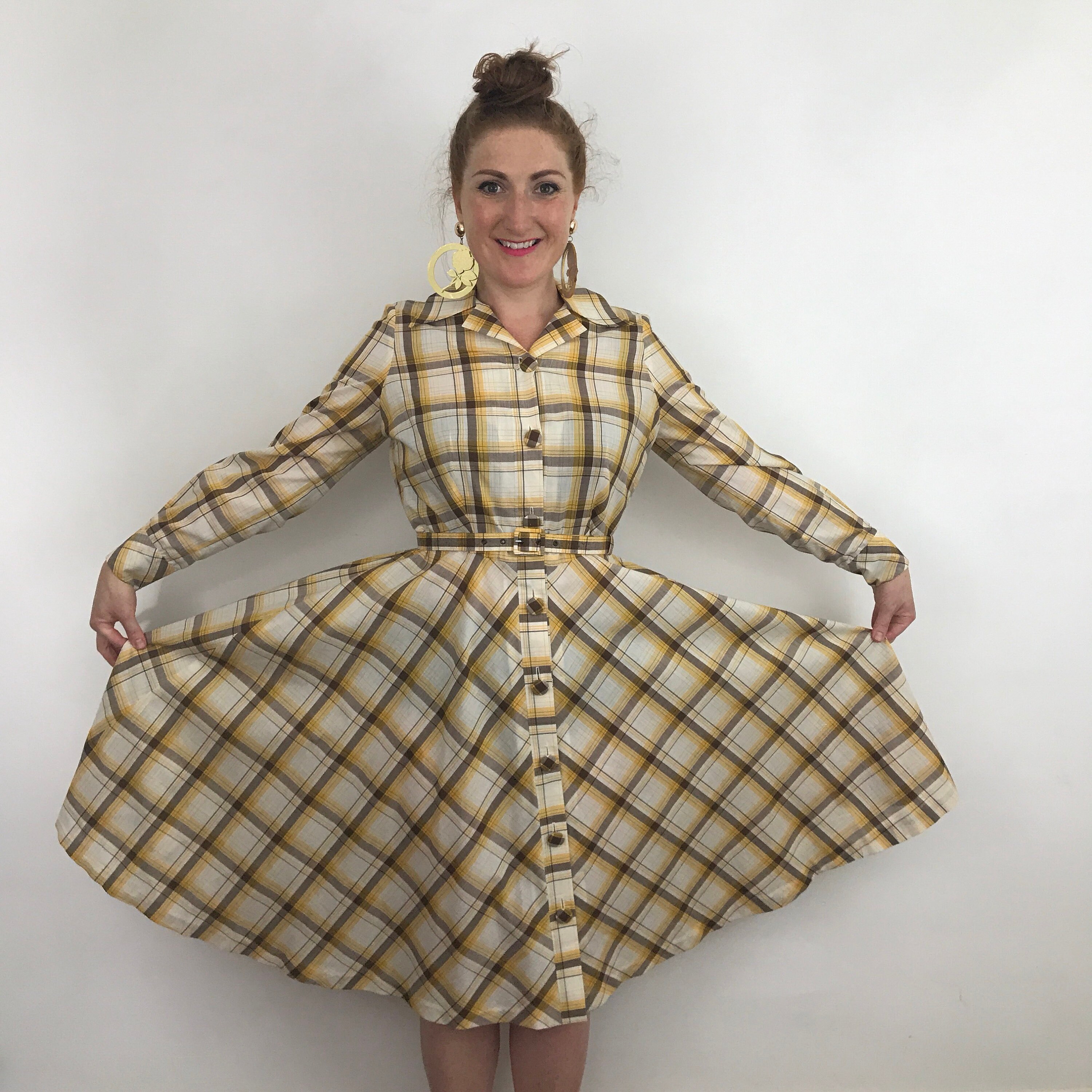 Plaid Dress Size 14
