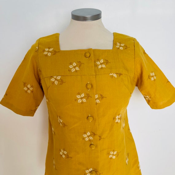 1960s blouse, 60s top, Mod, 60s blouse, embroidered,t… - Gem