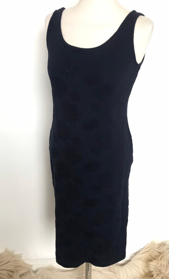 M&s navy shop shift dress