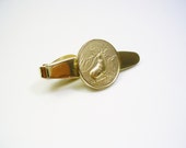 Vintage Tie Clip Elk Tie Bar ROBBINS CO Hunter Gift Tie Clasp Tie Accessory Formal Wear Men Wedding Jewelry