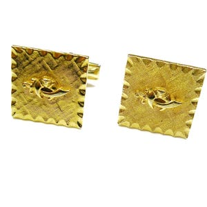 Vintage Freemason Cufflinks Shriners Masonic Cuff Links, Men Wedding Jewelry Dad Father Gift