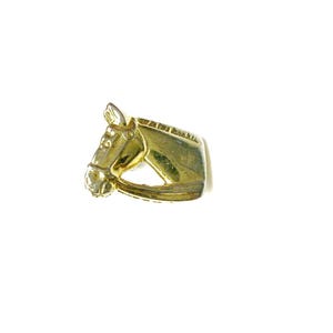 Equestrian Tie Tack vintage Tie Pin with chain Horse Head Formal Wear Men Wedding Jewelry Tie Accessory Tie Tac