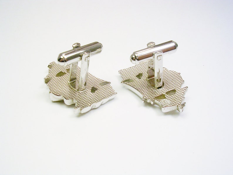 Man Wedding Jewelry Shirt Accessory Hickok USA Spanish Caravelle Sailship Cuff Links Formal Wear Vintage Cufflinks SANTA MARIA