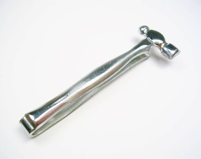 Vintage Tie Clip Carpenter Hammer Tie Bar Tie Accessory Formal Men Wear