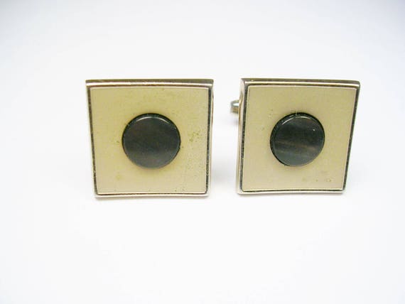 Vintage Sarah Coventry Cufflinks Designer Cuff Li… - image 2