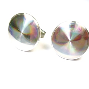 Vintage Refraction Cufflinks: Formal Wear Wedding Jewelry