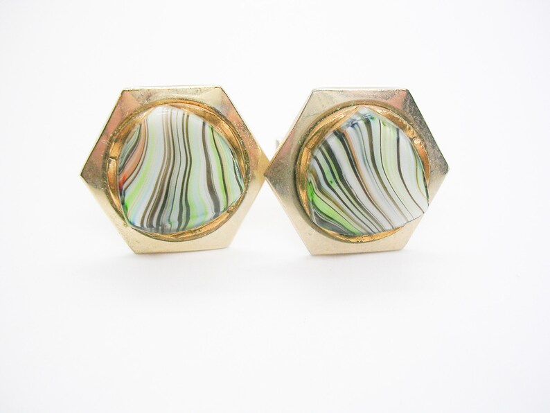 Vintage FORDITE Cuff Links Formal Wear Shirt Accessory Men Cufflinks Man Wedding Jewelry