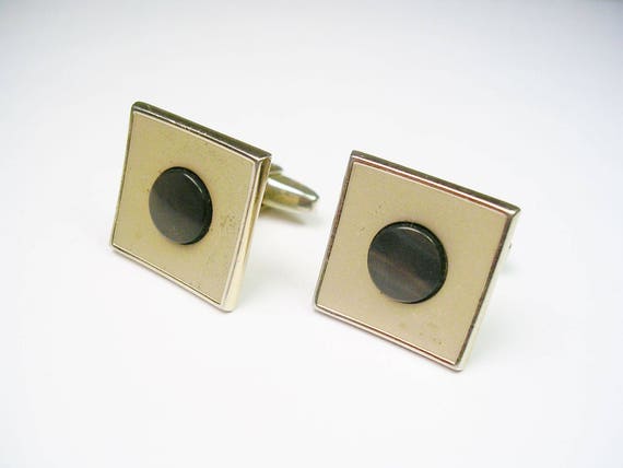 Vintage Sarah Coventry Cufflinks Designer Cuff Li… - image 1