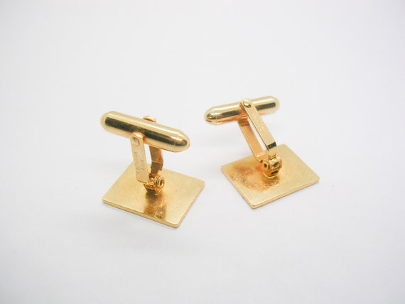 Christian Dior Cufflinks Initials SU Designer Cuf… - image 3