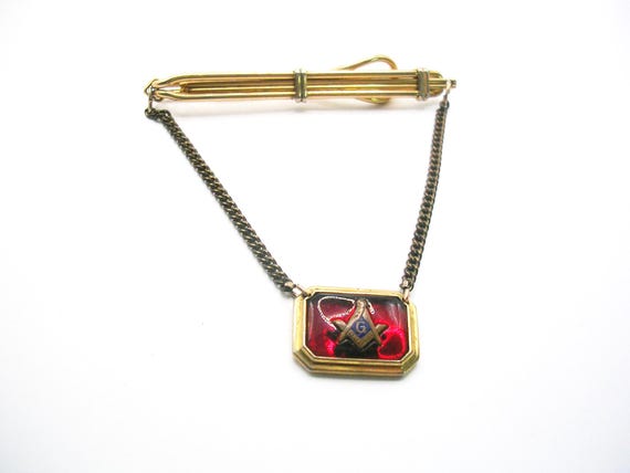 Vintage Tie Chain Freemason Guard Masonic Suit Accessory - Etsy