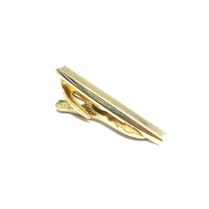 Tie Bar Tie Clip simple Men Necktie Holder Hickok USA vintage Formal Wear Men Wedding Jewelry Black Tie Event