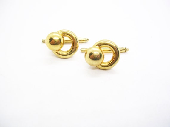 Vintage Shirt Studs Collar Buttons Set of 2 with … - image 1