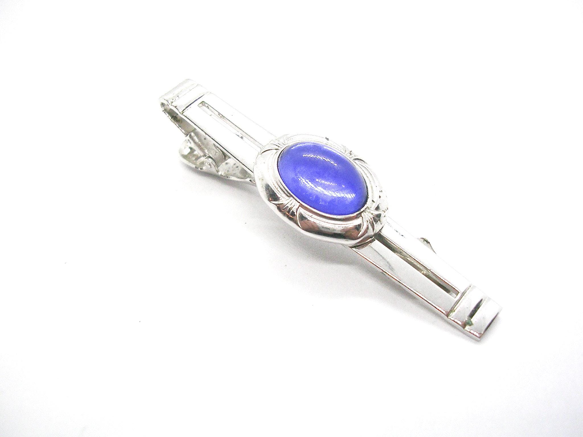 Pince à Cravate Vintage Danseuse – Argent Sterling 925 – Siam – Époque Rétro