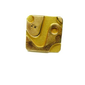 Tie Tack Modernist Style gold filled Tie Pin with chain Man Wedding Jewelry Formal Wear Tie Accessory Tie Tac