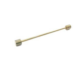 Vintage Collar Bar Brass screw end Collar Pin Mid Century Collar Holder Man Wedding Jewelry Formal Wear