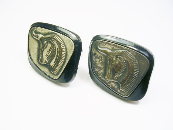 Cufflinks Unicorn Groom Best Man Gift Swank Men's… - image 1