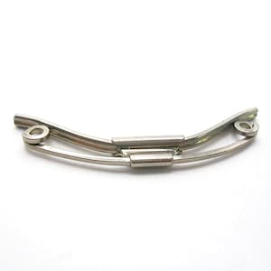 Art-Deco-Kragenleiste Silberton klassisches Herren-formales Hemdzubehör