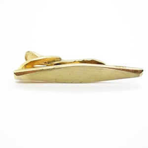 Tie Clip Mid Century Modern Hickok Tie Bar gold tone Tie Clasp