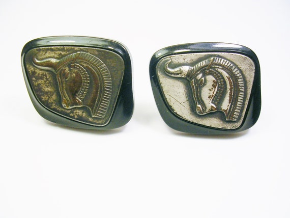 Unicorn in Flowers Royal Lion Cufflinks Rectangular Unicorn in Flowers Royal Lion Cufflinks Rectangular