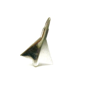 Spilla da cravatta vintage con catena, stile aereo da caccia, spilla da aeronautica USAF, accessorio per cravatta, gioielli da uomo, abbigliamento formale