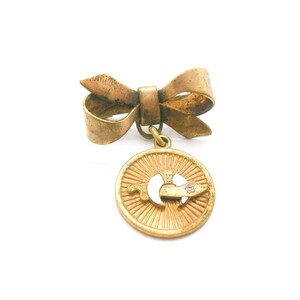 Vintage Freemason Auxiliary Bow Pin Scimitar Shriners masonic Jewelry