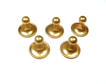 Vintage Tuxedo Studs Lot of 5 Collar Buttons antique Tuxedo Accessory Formal Wear Wedding Jewelry