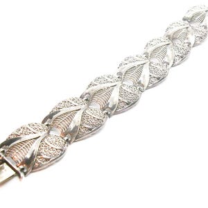 Vintage Art Deco filigrane Sterling Silber Armband Deutschland zum Reparieren