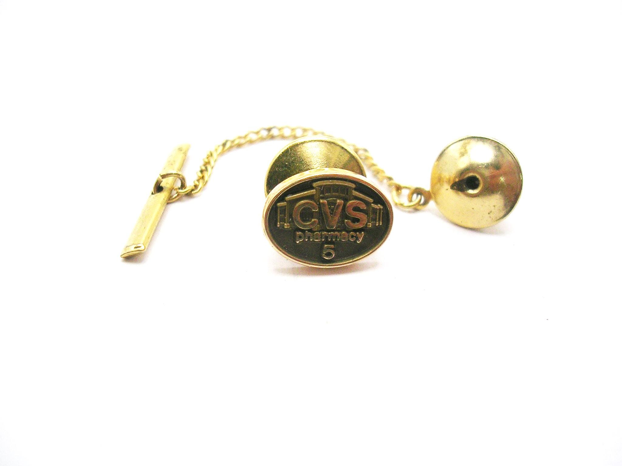 ヴィンテージ 10カラットゴールド タイタックピン CVS ファーマシー