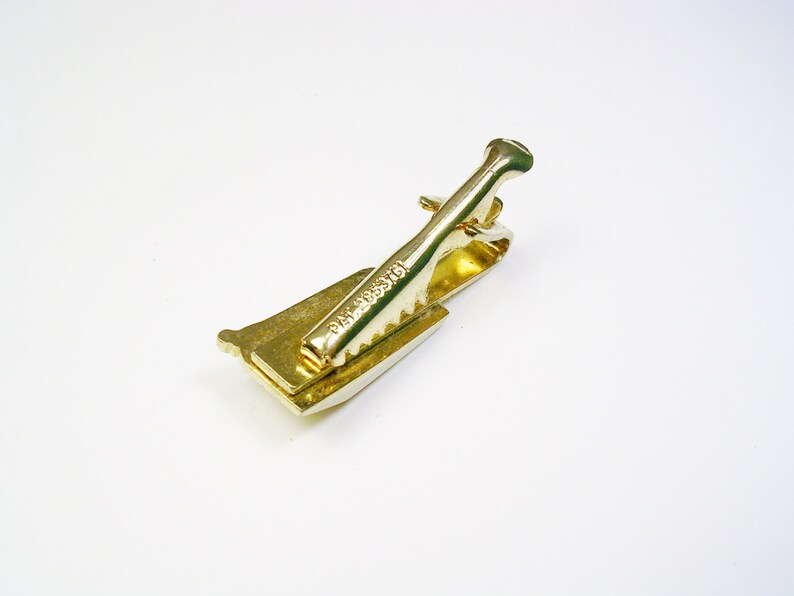US MAIL BOX Tie Clip Tie Clasp Tie Bar gold tone red enamel Postal Worker Gift Men/'s Wedding Formal Wear Tie Accessory