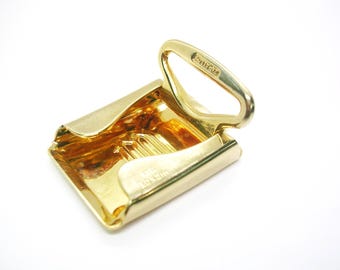 Vintage HICKOK Belt Buckle: Old English Initial  display picture 1
