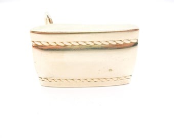 Boucle de ceinture Classique 60 finition laiton